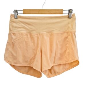 Lululemon Speed Up High-Rise  Lined Short 4" Summer Glow Size 6 Athletic
